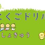 国語ドリル　初級１　『こくごドリル　しょきゅう　くっつきことばのれんしゅう』